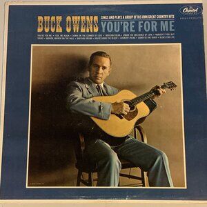 Buck Owens You're For Me Vinyl Record Classic Country 1962